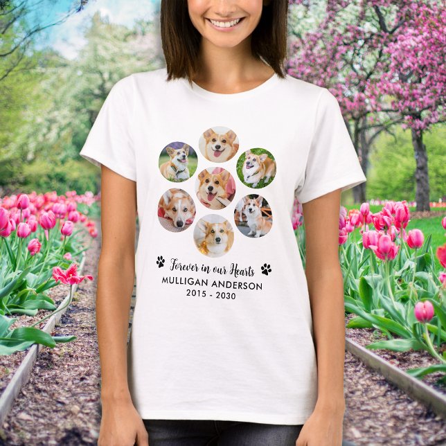 Camiseta Mascota Memorial 7 Collage de fotos Para Siempre E (Subido por el creador)