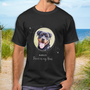 Camiseta Mascota Memorial Elegante Personalizado de Estrell