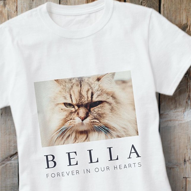 Camiseta Mascota Memorial Moda moderna simple foto familiar (Subido por el creador)