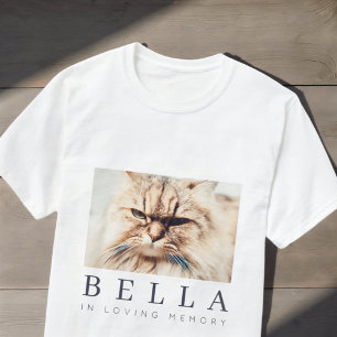 Camiseta Mascota Memorial Moda simple moderna foto familiar