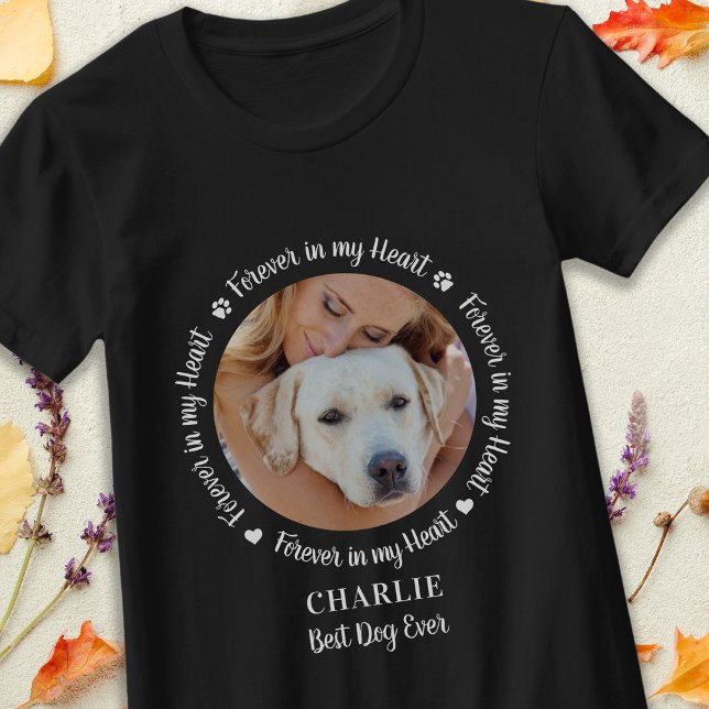 Camiseta Mascota Memorial para el corazón personalizado (Subido por el creador)