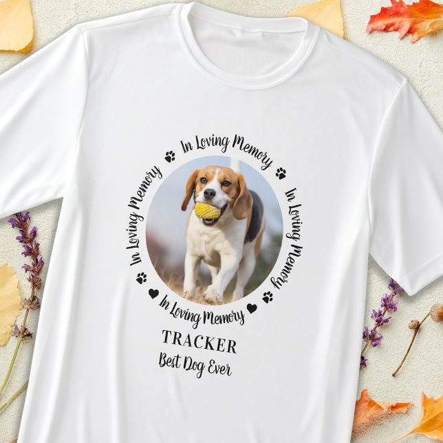 Camiseta Mascota Memorial Perro Memoria Amor Foto Personali (Subido por el creador)