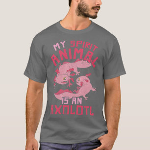 Camiseta Mascota Mexicano De Salamandra Mi Espíritu Animal