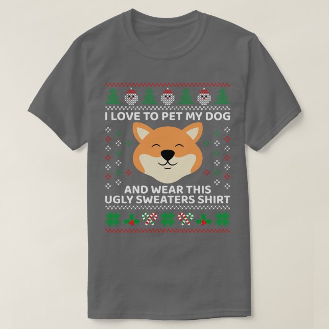 Camiseta Mascota Mi Perro Y Usa Sudores Fea (Diseño del anverso)