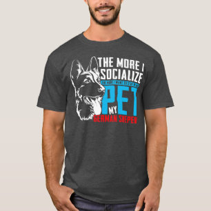 Camiseta Mascota mi regalo alemán de dueños de perros lindo