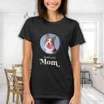 Camiseta Mascota moderna y sencilla, mamá Personalizado fot<br><div class="desc">Perro Mamá... Sorprende a tu perra mamá favorita este día de la madre, a los Navidades o su cumpleaños con esta camiseta de fotos de personalizado mascota super adorable. Personalizar esta camiseta de mamá perro con las fotos favoritas de tu perro, y nombre. ¡Esta camisa de mamá de perro es...</div>