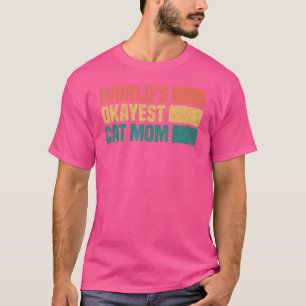 Camiseta Mascota nacional retro de mamá, el gato más famoso