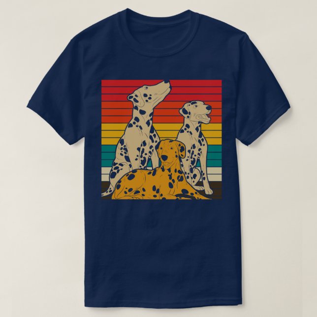 Camiseta Mascota Perro Raza Dalmacia Propietario de Perro R (Diseño del anverso)