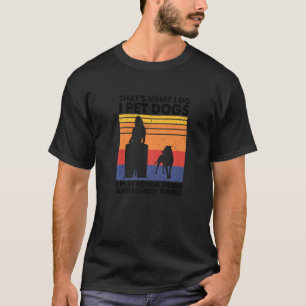 Camiseta Mascota Perros, toco tambores Conga y sé cosas