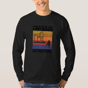Camiseta Mascota Perros, yo voy en bicicleta y sé cosas