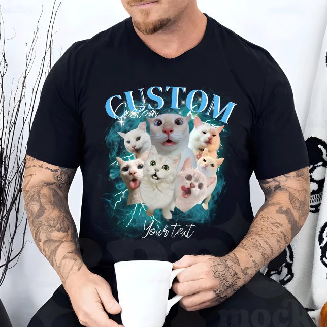 Camiseta Mascota personalizado, Bootleg Mascota retro gráfi (Subido por el creador)