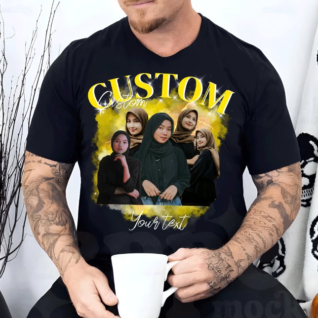 Camiseta Mascota personalizado, Bootleg Mascota retro gráfi (Subido por el creador)