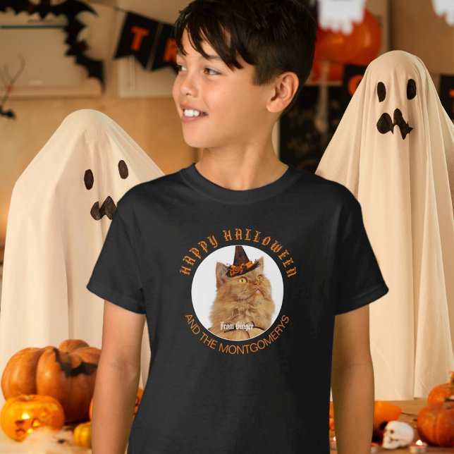 Camiseta Mascota personalizado Foto Gato Enamorado Niños de (Subido por el creador)