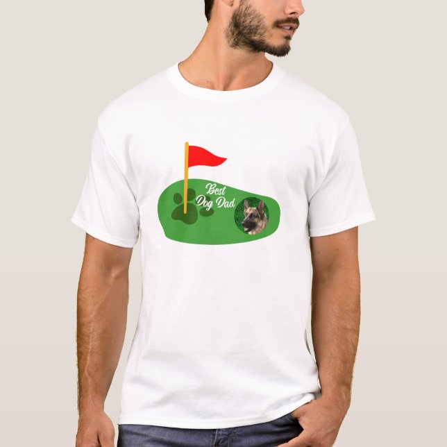 Camiseta Mascota personalizado Photo Golf Shirt, golf Minim (Anverso)
