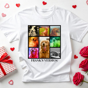 Camiseta Mascota personalizado Versión Personalizada Perro 