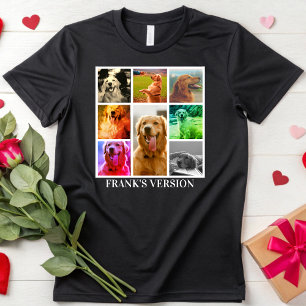 Camiseta Mascota personalizado Versión Personalizada Perro 