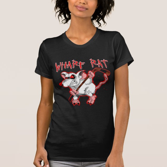 Camiseta Mascota Personalizado Wharf Rat (Anverso)