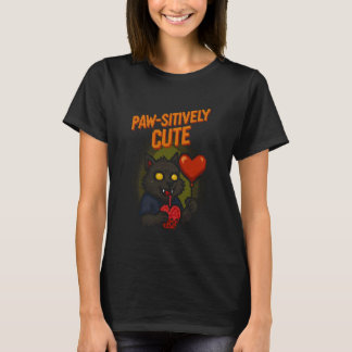Camiseta Mascota-positivamente Lindo Divertido Arte de Pixe