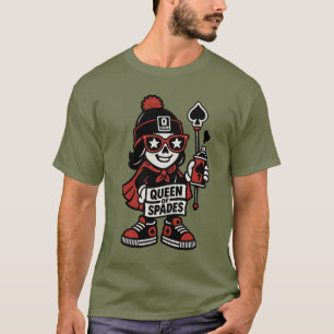 Camiseta Mascota Queen of Spades Street - Pro Grind Edition
