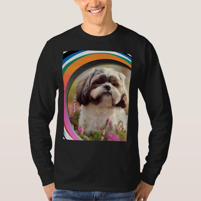 Camiseta Mascota Raza Perro Shih Tzu Ahora Disponible En Un (Anverso)