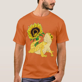 Camiseta Mascota Reptile Keeper Sunflower Animal Dragon