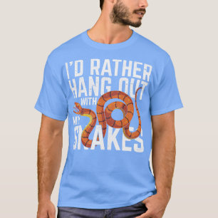 Camiseta Mascota Reptile Lover Divertida Snake Lover Animal