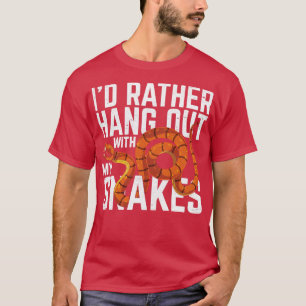 Camiseta Mascota Reptile Lover Divertida Snake Lover Animal