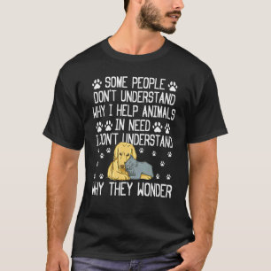 Camiseta Mascota Rescatista Que Fomenta A Los Gatos De Perr