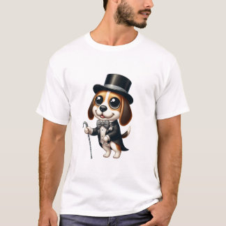 Camiseta Mascota Simple Moderno: Me encanta el perro