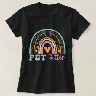 Camiseta Mascota sitter mujeres aprecian a mascota gato