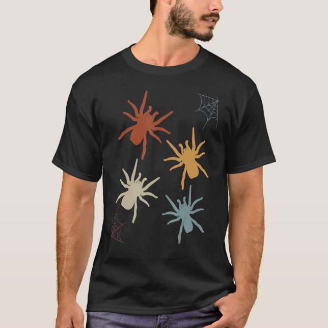 Camiseta Mascota Tarantula Spider Retro Animal Spider (Anverso)