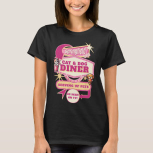 Camiseta Mascotas comiendo Springfield Ohio Perros gracioso