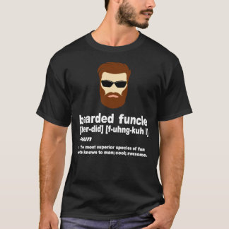 Camiseta Mascotas con barba de funcle Shirt Gracioso Tío De