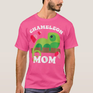 Camiseta Mascotas de Chameleon Mom Zookeeper Lizard Reptile