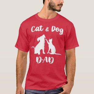 Camiseta Mascotas de gatos y perros adoran a los animales c