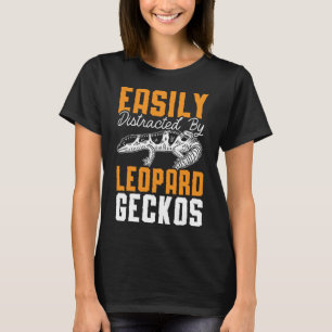 Camiseta Mascotas de herpetología de Reptile Leopard Gecko