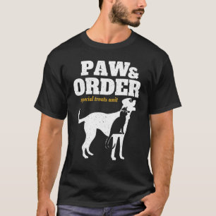 Camiseta Mascotas de la unidad de línea especial Paw and Or