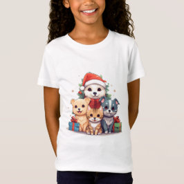 Camiseta Mascotas de personalizado, ilustracion de estilo N