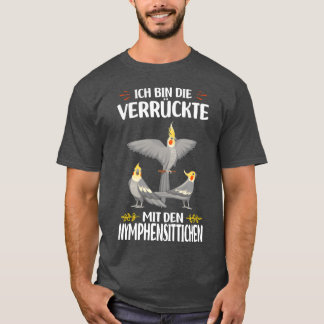 Camiseta Mascotas de regalos de Cockatiel Ave Amigo de anim