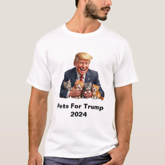 Camiseta Mascotas De Trump 2024