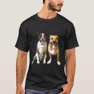 Camiseta Mascotas de Urban Dogs Cute Pitbull
