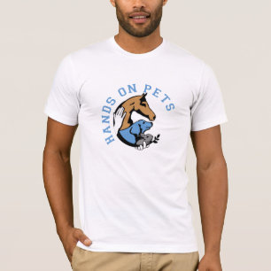 Camiseta mascotas manos a la obra