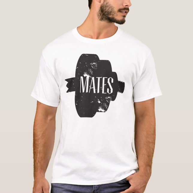 Camiseta Mascotas, mástiles (Anverso)