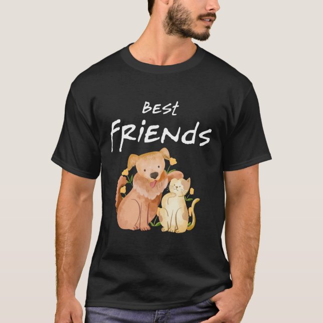 Camiseta Mascotas Mejores Amigos (Anverso)