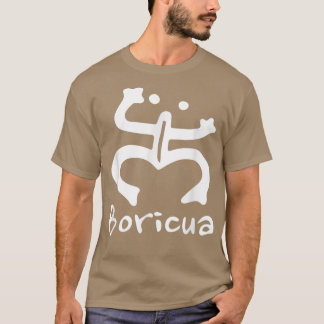 Camiseta Mascotas mujeres Boricua de la rana Coqui Taino de