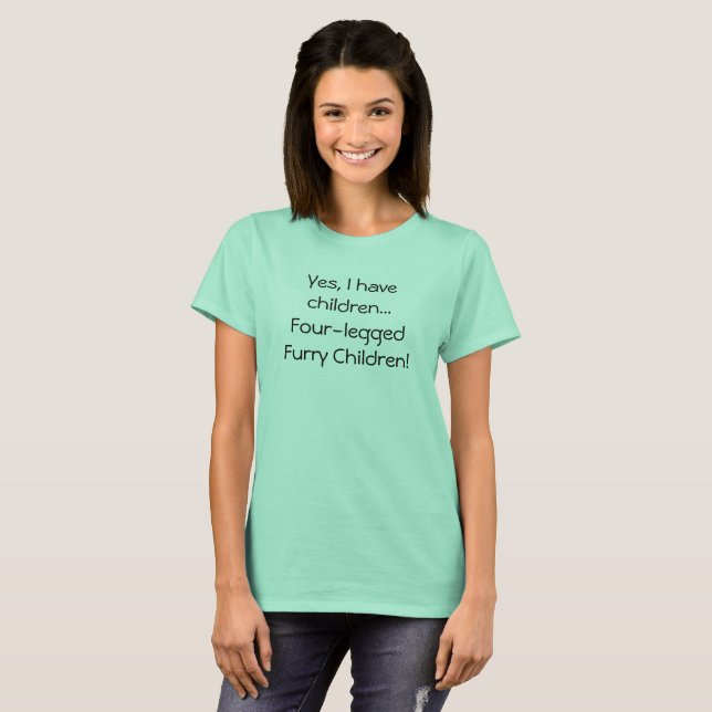 Camiseta Mascotas Niños de cuatro patas perros con gatos di (Anverso completo)