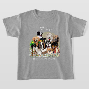 Camiseta Mascotas originales de montón de perros, personali