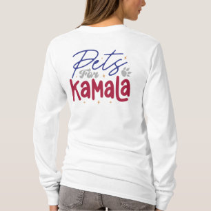 Camiseta Mascotas para Kamala Harris 2024