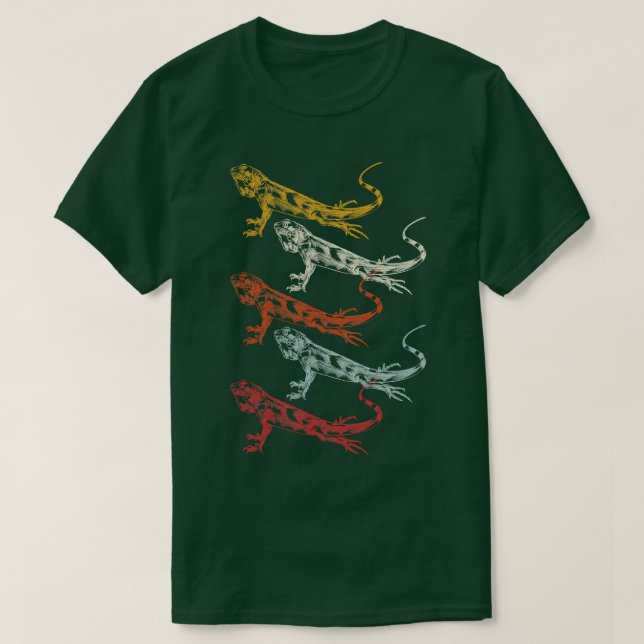Camiseta Mascotas Reptiles Iguana Lover Gift Iguana (Diseño del anverso)