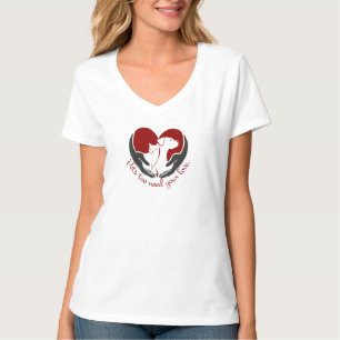 Camiseta mascotas también necesitan tu amor